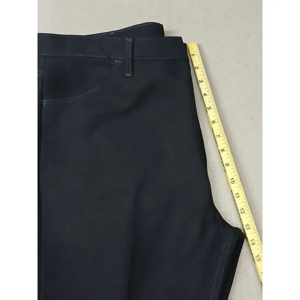 Wrangler 82NV (42x30) Blue Relaxed Straight Stretch Pants